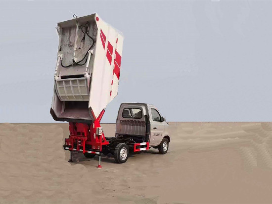 長(zhǎng)安3.5方后掛桶垃圾車(chē)